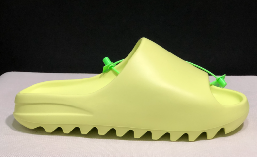 Yeezy Slide Glow Green (Without Shoe Box)