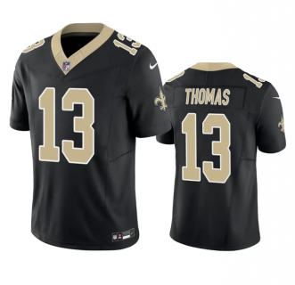 Men's New Orleans Saints #13 Michael Thomas Black 2023 F.U.S.E. Vapor Untouchable Limited Stitched Jersey