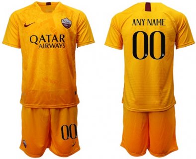 Roma Personalized Third Soccer Club Jersey