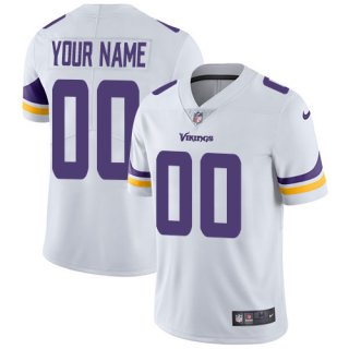Nike Minnesota Vikings Customized White Stitched Vapor Untouchable Limited Youth NFL Jersey