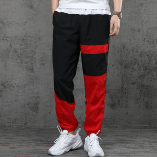 Men's Nike Black Red Pants 015