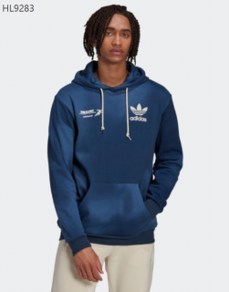 Men's Adidas Blue Hoodie 014