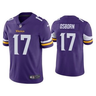 Nike Vikings 17 K.J. Osborn Purple Vapor Untouchable Limited Men Jersey