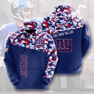 NFL New York Giants 3D Camo Hoodie