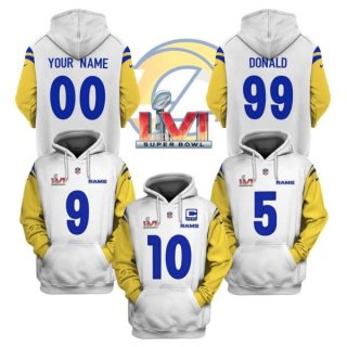 Nike Rams Customized 2022 Super Bowl New Stitched Hoodie
