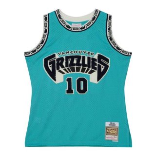 Off Court Chenille Swingman Mike Bibby Vancouver Grizzlies 1998-99 Jersey