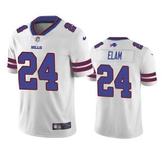 Nike Bills 24 Kaiir Elam White 2022 NFL Draft Vapor Untouchable Limited Men Jersey