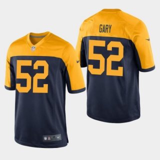 Nike Packers 52 Rashan Gary Navy 2019 NFL Draft Elite Men Jersey