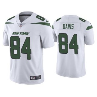 Nike Jets 84 Corey Davis 2021 White Vapor Untouchable Limited Men Jersey