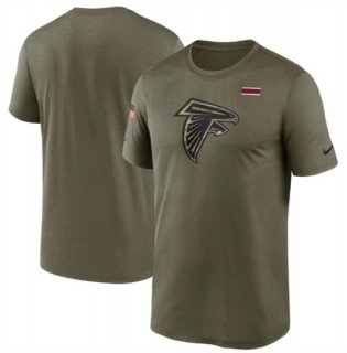 Nike Atlanta Falcons 2021 Olive Salute To Service Legend Performance T-Shirt