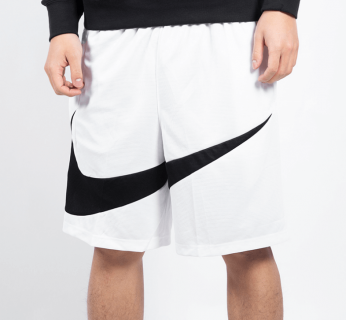 Men's Nike White and Black Shorts 006