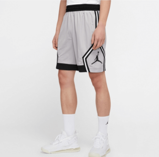 Men's Nike Jordan Grey and Black Shorts 015
