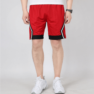 Men's Nike Jordan Red and Black Shorts 016