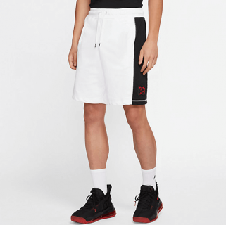 Men's Nike Jordan White and Black Shorts 026
