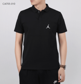 Men's Jordan Black Polo Shirt 017
