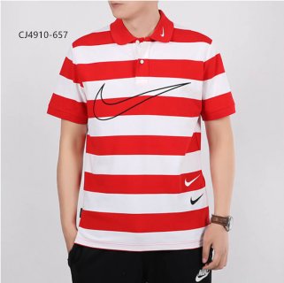 Men's Nike White Red Polo shirt 022