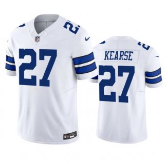Men's Dallas Cowboys #27 Jayron Kearse White 2023 F.U.S.E. Vapor Limited Stitched Football Jersey