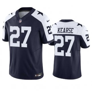Men's Dallas Cowboys #27 Jayron Kearse Navy 2023 F.U.S.E. Vapor Limited Stitched Football Jersey