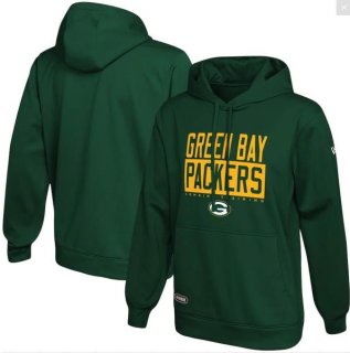NFL Green Bay Packers New Era Green School of Hard Knocks Pullover Hoodie