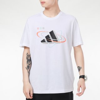 Men's Adidas White T-Shirt 030