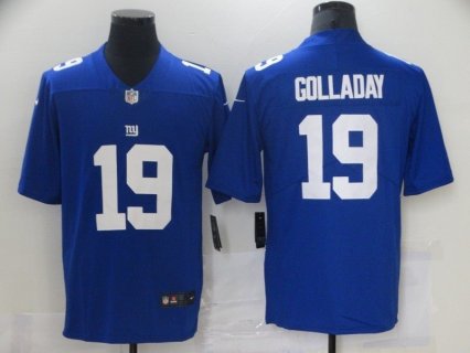 Nike Giants 19 Kenny Golladay Royal Blue Vapor Untouchable Limited Men Jersey