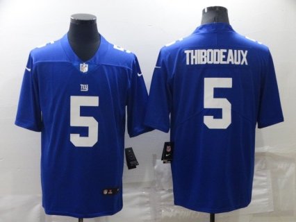 Nike Giants 5 Kayvon Thibodeaux Royal 2022 NFL Draft Vapor Untouchable Limited Men Jersey