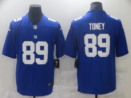 Nike Giants 89 Kadarius Toney Vapor Untouchable Limited Men Jersey