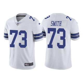 Nike Cowboys 73 Tyler Smith White 2022 NFL Draft Vapor Untouchable Limited Men Jersey