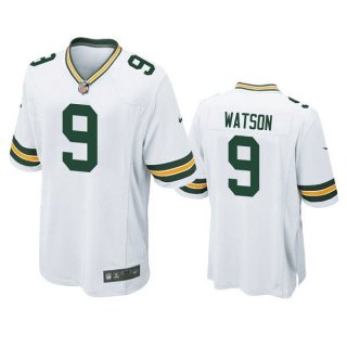 Nike Packers 9 Christian Watson White 2022 NFL Draft Vapor Untouchable Limited Men Jersey