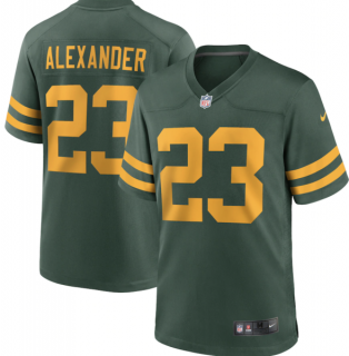 Nike Packers 23 Jaire Alexander 2021 New Green Vapor Limited Men Jersey
