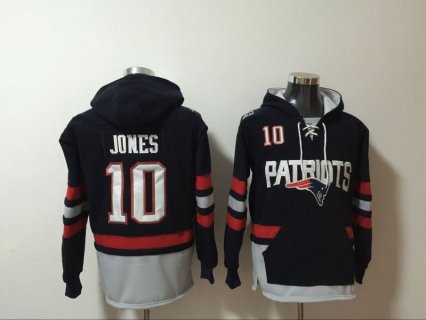 NFL Patriots 10 Mac Jones Hoodie Sweatshirt
