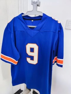 NFL Broncos Customized Blue Limited Men Jersey