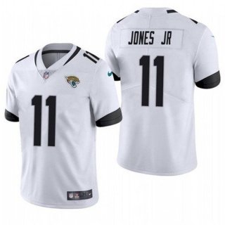 Nike Jaguars 11 Marvin Jones Jr. 2021 White Vapor Untouchable Limited Men Jersey