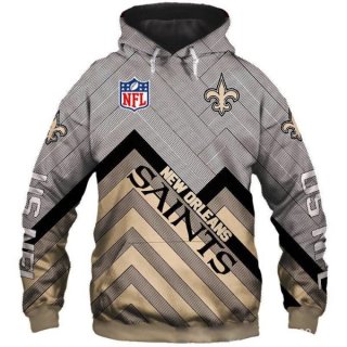 NFL New Orleans Saints 3D Printed Sport Pullover Hoodie Sweatshirt