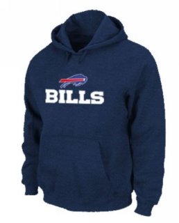 Buffalo Bills Logo Pullover Dark Blue Hoodie