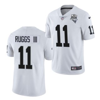 Men's Las Vegas Raiders White #11 Henry Ruggs III 2020 Inaugural Season Vapor Untouchable Limited Stitched Jersey
